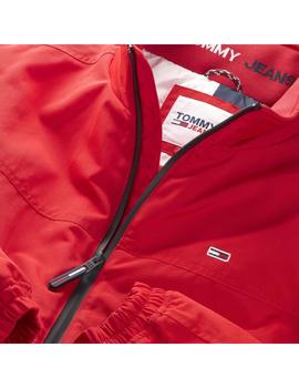 Bomber Tommy Padded Hombre Roja