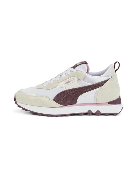 Tenis Puma Future Rider Mujer Beige