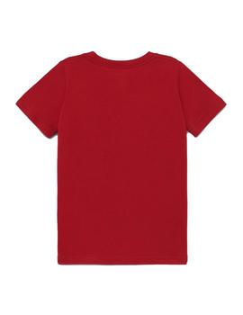 Camiseta Batwing Roja Junior