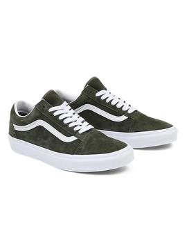 Zapatillas Vans Old Skool Pig Suede Hombre Verde