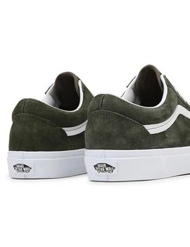 Zapatillas Vans Old Skool Pig Suede Hombre Verde