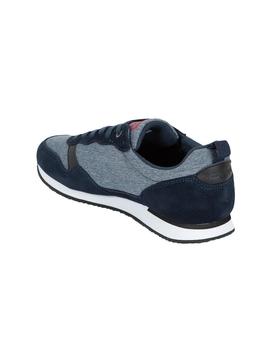 Zapatillas Le Coq Sportif Alpha Classic Hombre Azul