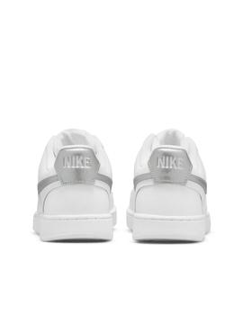Zapatillas Nike Court Vision Low Mujer Plata