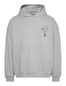 Sudadera Con Capucha Ovz Aop Hombre Gris