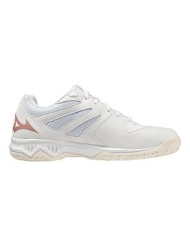 Zapatillas Balonmano Mizuno Lightning  Star Z6 Junior Blanco