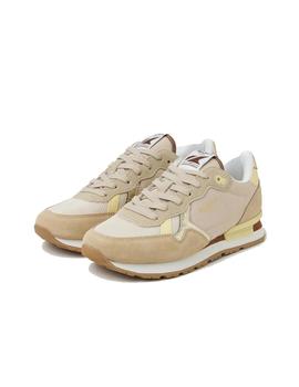 Zapatillas Pepe Jeans Brit Heritage Mujer Beige