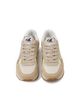 Zapatillas Pepe Jeans Brit Heritage Mujer Beige