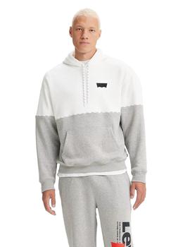 Sudadera Con Capucha Levis Relaxed Graphic Hombre Gris