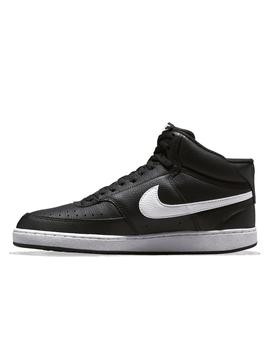 Zapatillas Nike Court Vision Mid Next Nature Hombre Negro