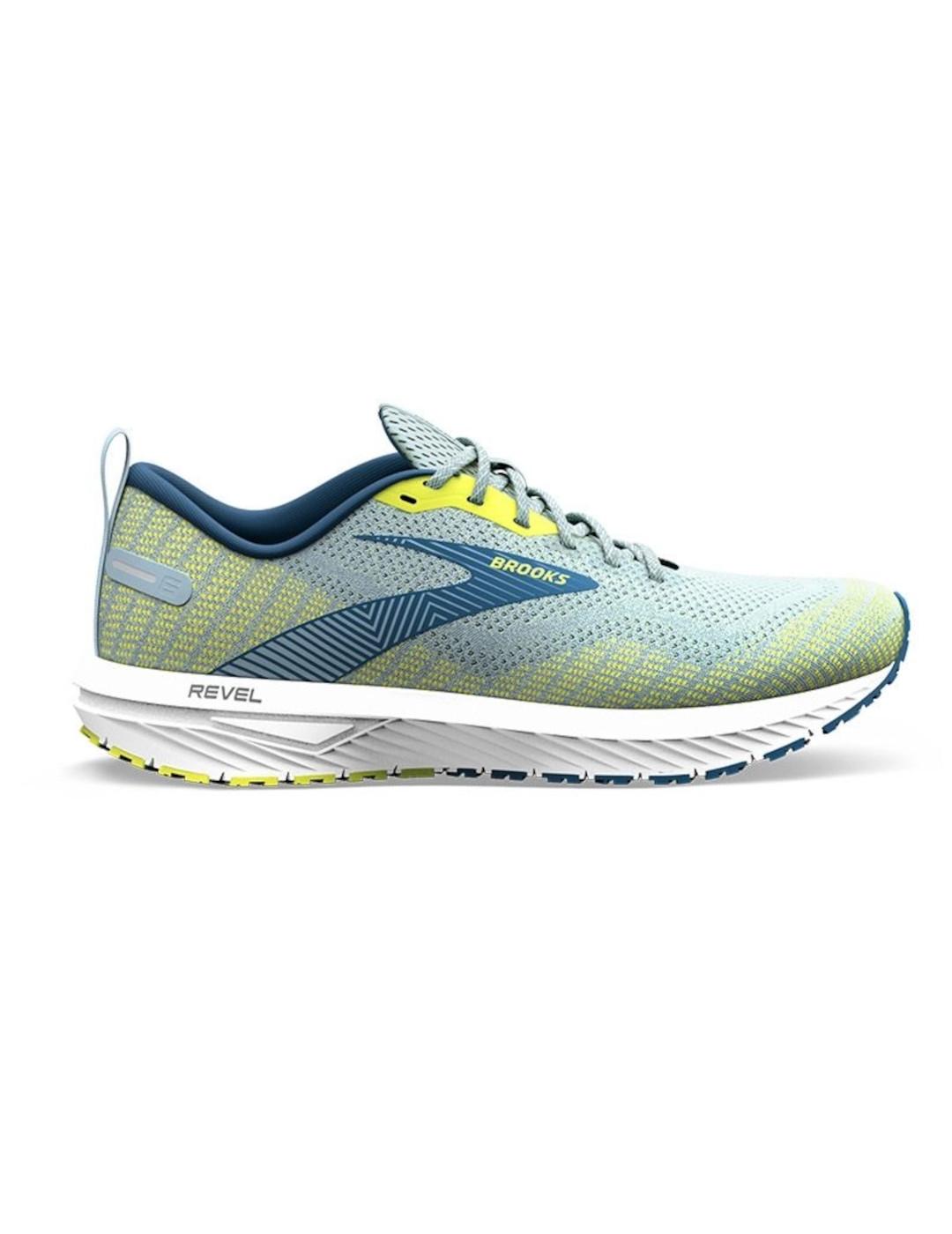 Brooks Launch 6 Zapatos para correr para mujer, Azul, 5