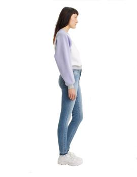 Pantalón Largo Levis 710 Super Skinny Got Stan Mujer Azul