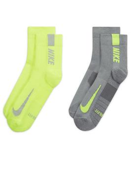 Calcetines Nike Multiplier Running Unisex Multicolor