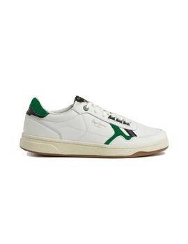 Zapatillas Pepe Jeans Kore Vintage Hombre Blanco