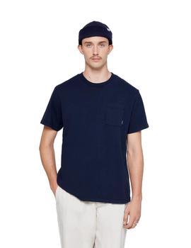 Camiseta Manga Corta Pompeii Bolsillo Hombre Marino