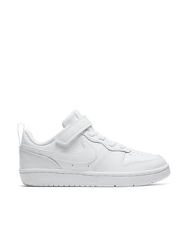 Zapatillas Nike Court Borough Low 2 Niño Blanco