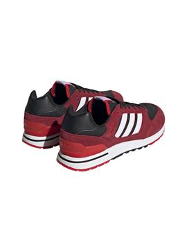 Zapatillas Adidas Run 80s Hombre Granate