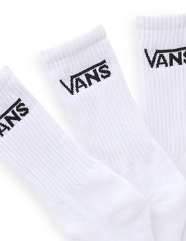 Caletines Vans MN Classic Crew Unisex Blanco