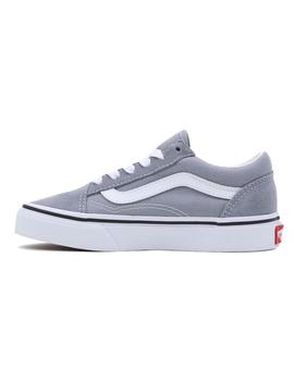 Zapatillas Vans Old Skool Junior Gris