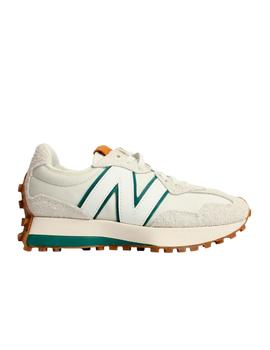 Zapatillas New Balance 327 Mujer Blanco y Verde