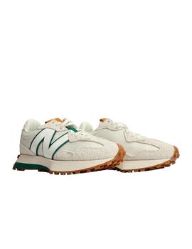 Zapatillas New Balance 327 Mujer Blanco y Verde