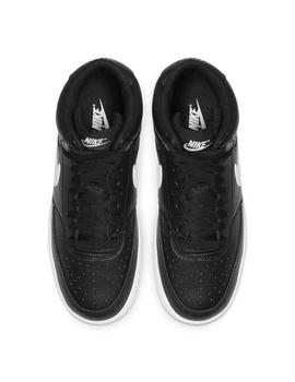 Zapatillas Nike Court Vision Mid Mujer Negro