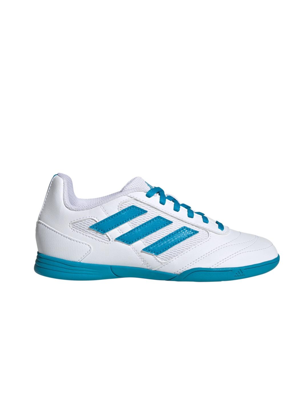 Munich – Gresca 604 – Indoor Soccer/Futsal – Calzado, color blanco/azul