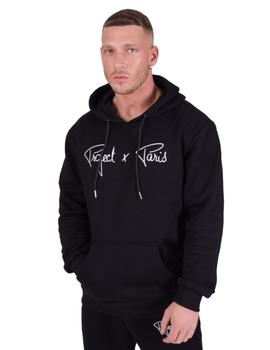 Sudadera Con Capucha Project X Paris Unisex Negro