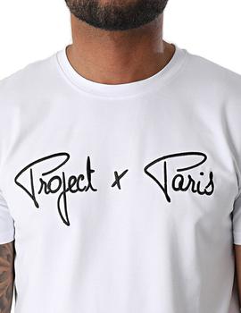 Camiseta Project X Paris Basic Unisex Blanco