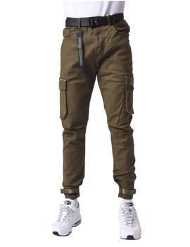 Pantalón Project X Paris Cargo Unisex Verde