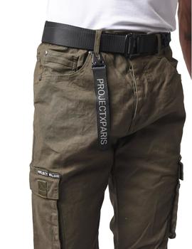 Pantalón Project X Paris Cargo Unisex Verde