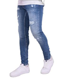 Pantalón Vaquero Project X Paris Skinny Unisex Azul