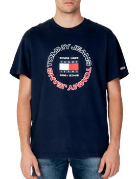 Camiseta Tommy Rlxd Athletic Hombre Marino