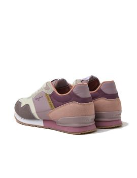 Zapatillas Pepe Jeans London Mujer Lila