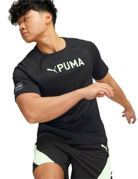 Camiseta Puma Fit Ultrabreathe Triblend Hombre Negro
