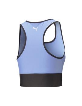 Sujetador Deportivo Puma Fit Skimmer Mujer Azul