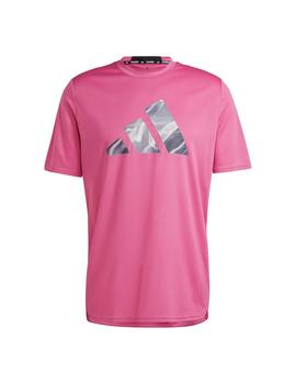 Camiseta Adidas Designed for Movement HIIT Hombre Rosa