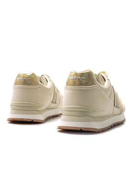 Zapatillas Mustang Joggo Classic Mujer Beige