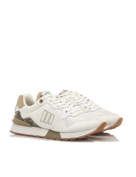 Zapatillas Mustang Joggo Classic Mujer Blanco