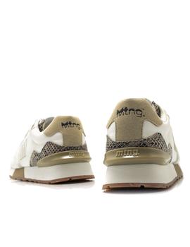 Zapatillas Mustang Joggo Classic Mujer Blanco