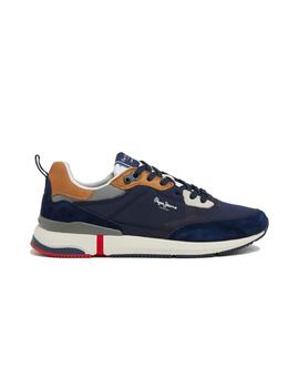 Zapatillas Pepe Jeans London Pro Vint Hombre Azul