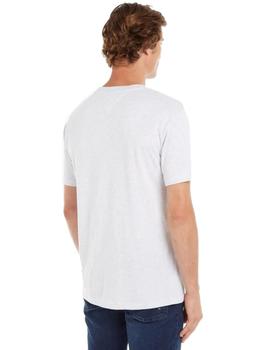 Camiseta Tommy Graphic Signature Hombre Gris