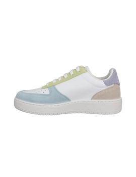 Zapatillas Victoria Basket Madrid Mujer Celeste