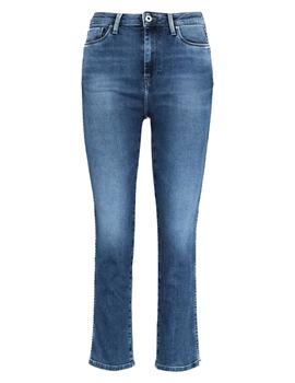 Pantalón Largo Pepe Jeans Dion Mujer Azul