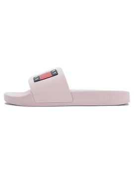 Chanclas Tommy Essential Mujer Rosa