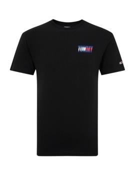 Camiseta Tommy Essential Corp Hombre Negro