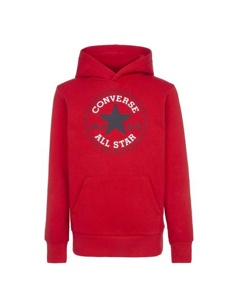 Sudadera Con Capucha Converse Niño Roja