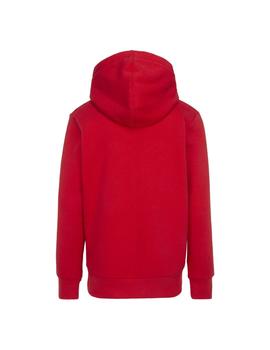 Sudadera Con Capucha Converse Niño Roja