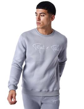 Sudadera Sin Capucha Project X Paris Unisex Gris