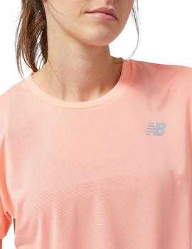 Camiseta New Balance Accelerate Mujer Rosa