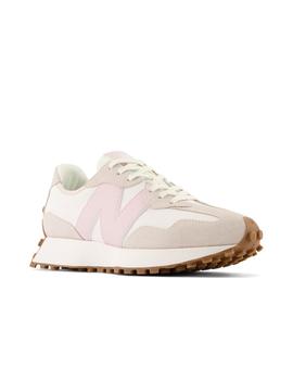 Zapatillas New Balance 327 Mujer rosa y Blanco